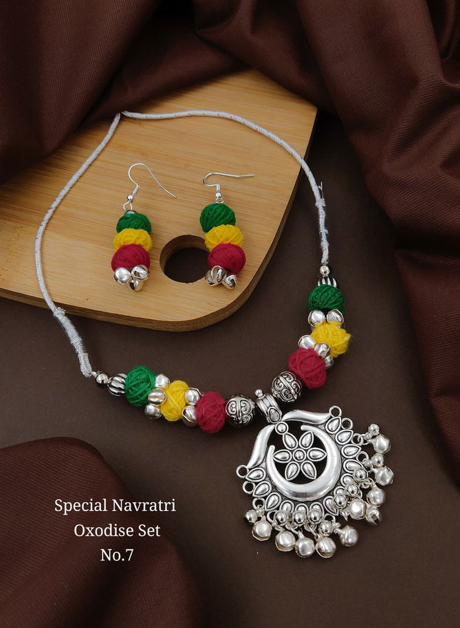 Special Designer Navratri Oxidized Set Wholesale Shop In Surat
